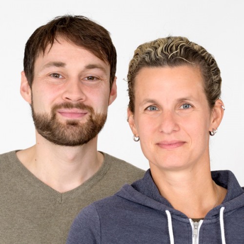 Sebastian Stipp und Anne Grießbach-Baerns, die Ansprechpersonen für LSBTI der Polizei Berlin